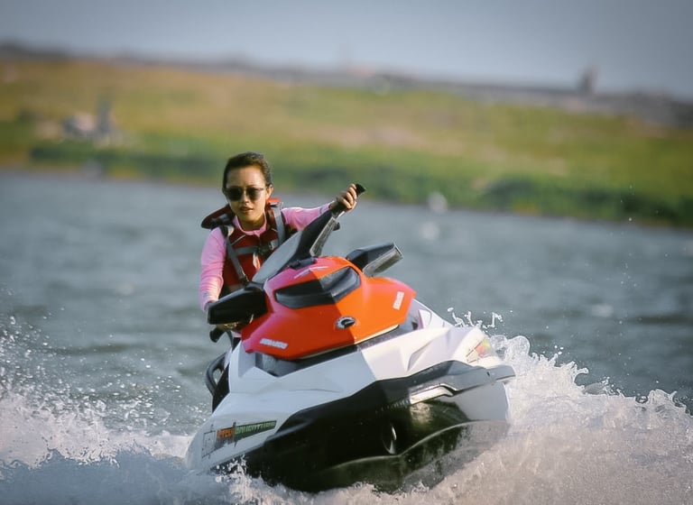 Paket Jetski Jogja kali Opak
