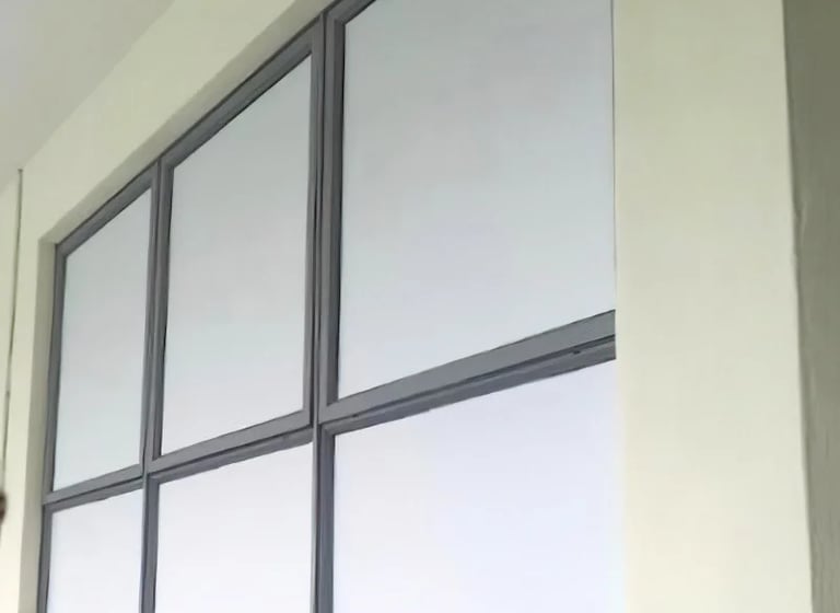 Pvc White Matt Film on windows