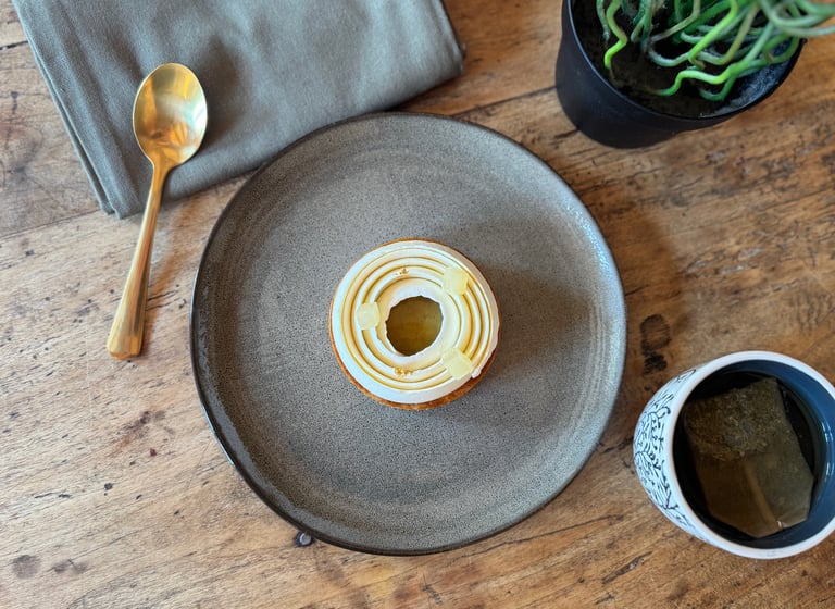 tarte poire verveine