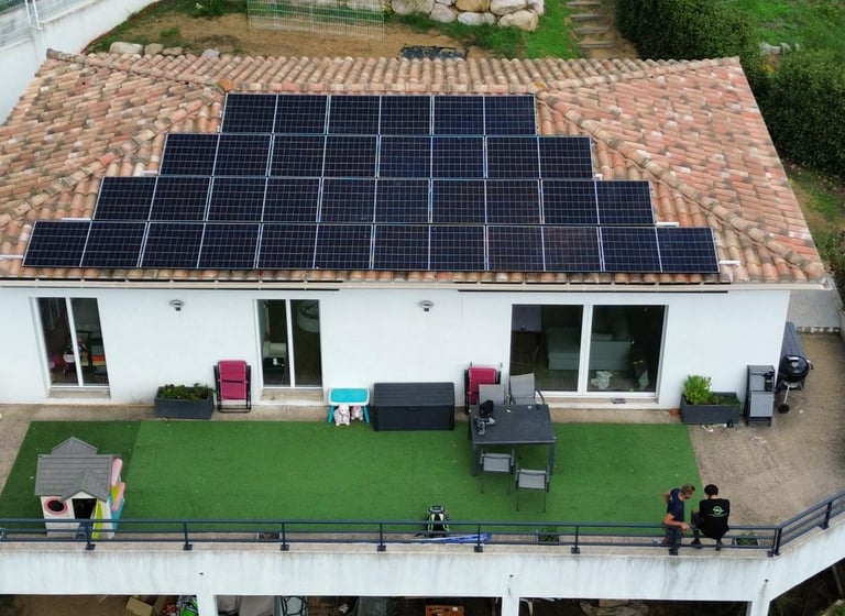 Panneaux solaire 9Kw