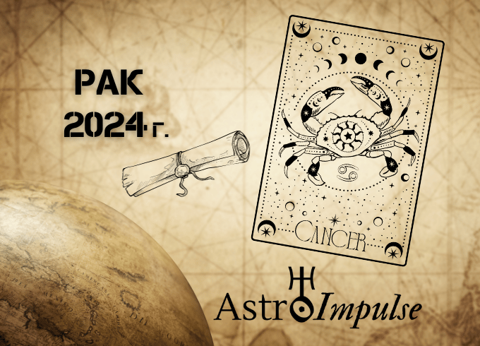 Астрологична прогноза - Рак 2024г.