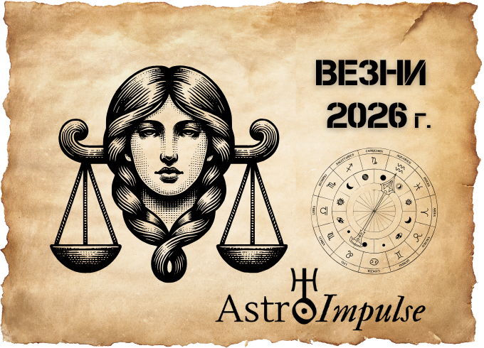 Астрологична прогноза - Везни 2026г.