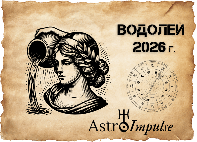 Астрологична прогноза - Водолей 2026г.