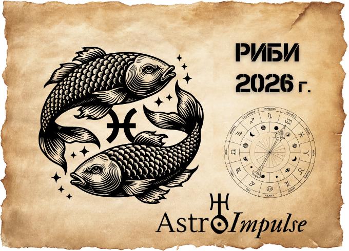Астрологична прогноза - Риби 2026г.