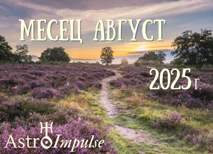 Астрологична прогноза Август 2025г.
