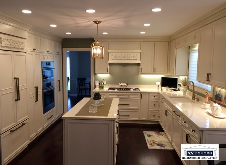 Complete home renovation in Mount Prospect IL with updated interior and modern finishes