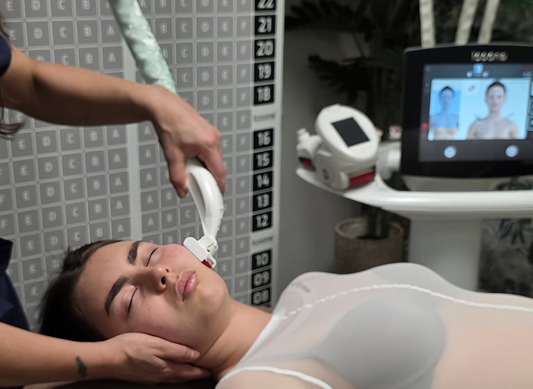 Trattamento Icoone viso con effetto anti-age e lifting naturale per migliorare tono e compattezza