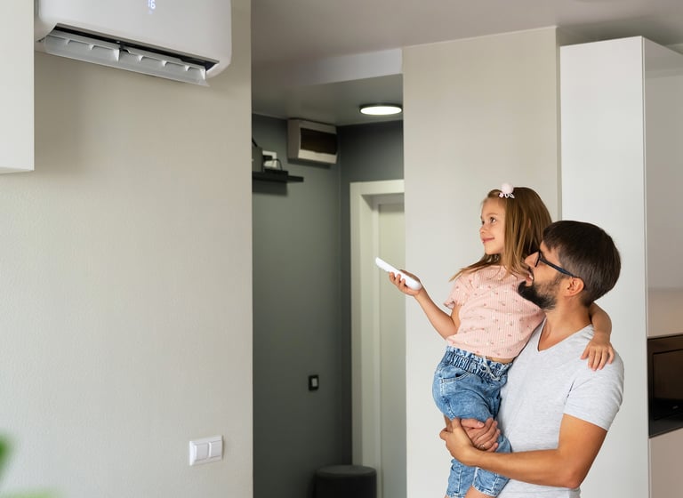 Climatisation, chauffage, chauffage au sol