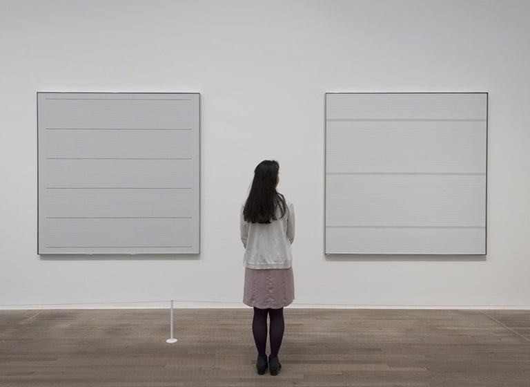 O minimalismo de Agnes Martin