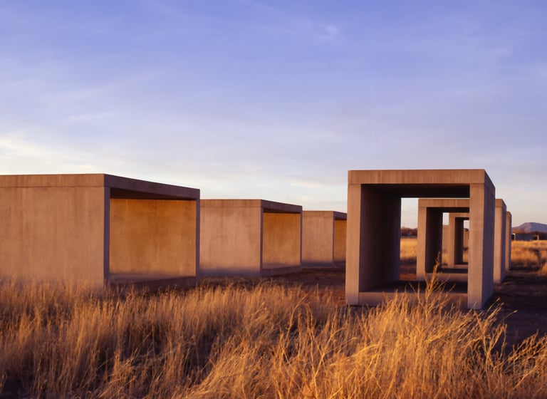 Donald Judd, com suas esculturas geométricas repetitivas, abriram caminho para a ascensão do minimal