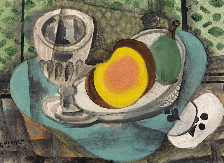 Georges Braque (1882-1963) foi um pintor francês. Junto com Pablo Picasso deu início ao Cubismo