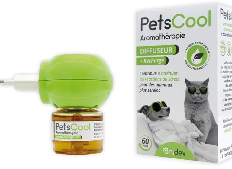 petscool utilisée à la chatterie