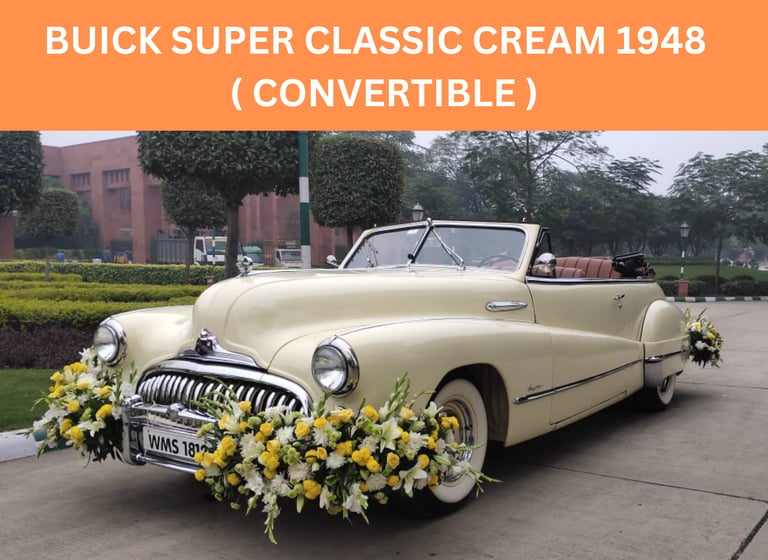 Buick Super Classic Cream 1948 (Convertible)