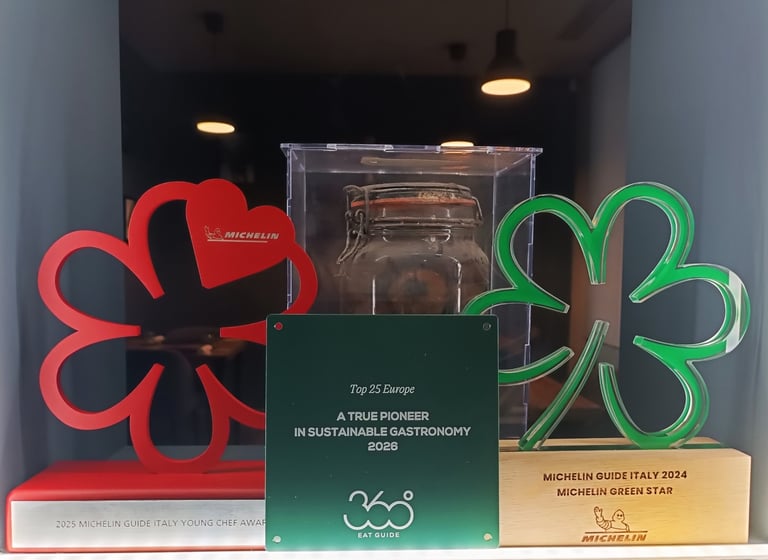 Premi ottenuti dal Grow Restaurant di Albiate per la sostenibilità