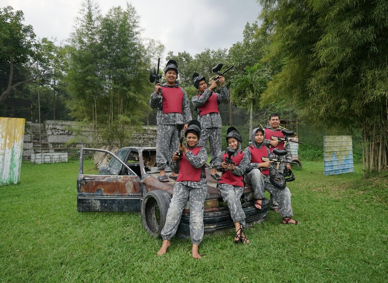 Paket outbound & paintball battle jogja