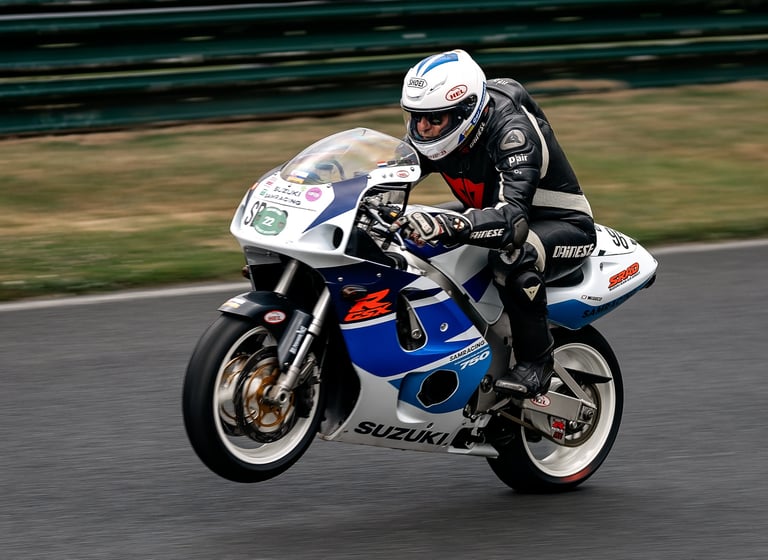 Motorcycle racing proof photo at Mallory Park by Mike Barrett Images.