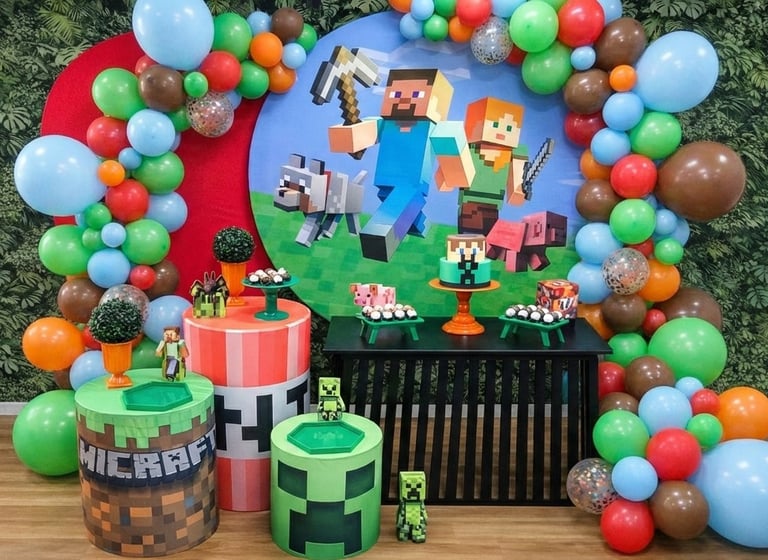 Decoração para aniversário