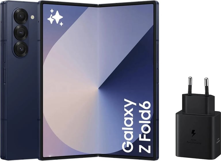 Samsung Galaxy Z Fold6 512 GB + Cargador, color Gris (Versión Española)