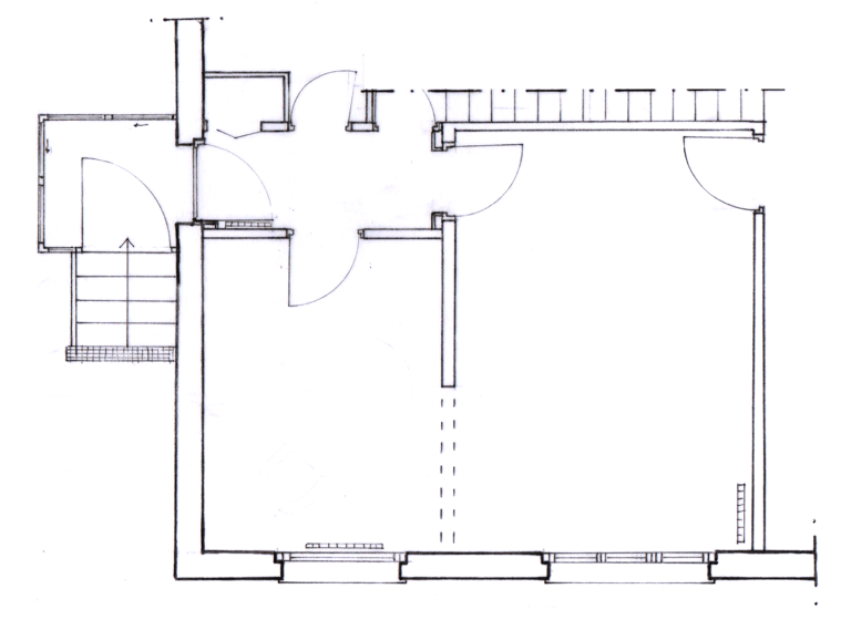 Plan pièces de vie