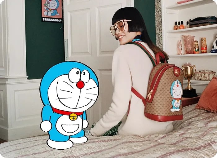 Gucci - Doraemon | © Cookingwiththehamster