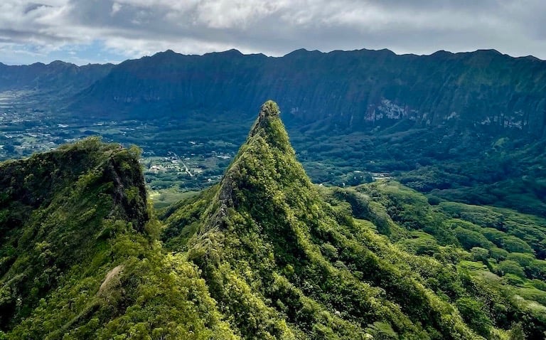 Three Peaks Olomana Trail O'ahu