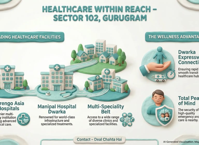 Healthcare Access - Sector 102 Wellness Guide