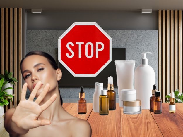 ngưng sử dụng toner khi bị kích ứng