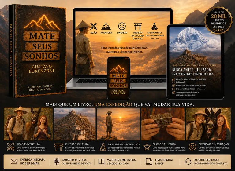 Mockup Livro Mate Seus Sonhos