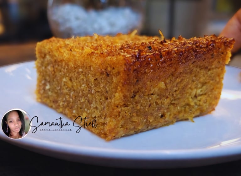 Trini Cassava Pone