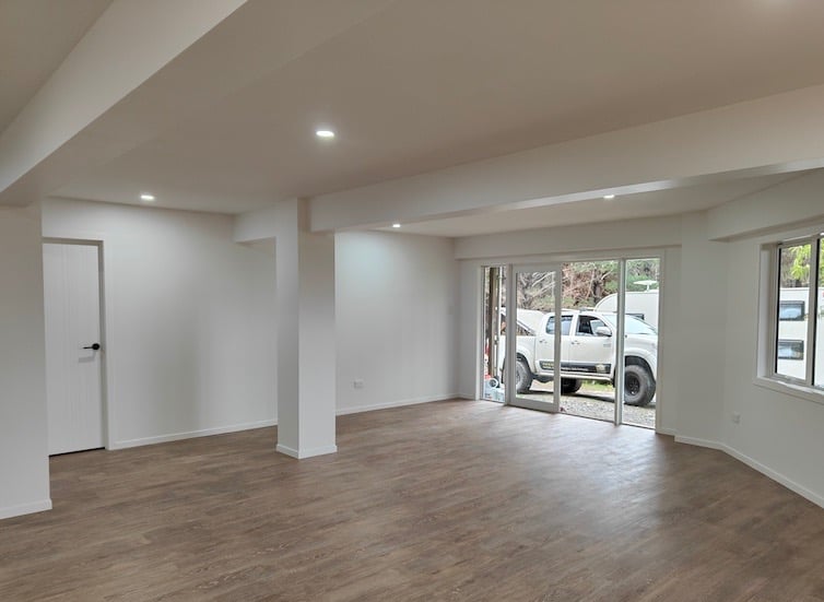 Matakana basement extension CHR builders extra lounge