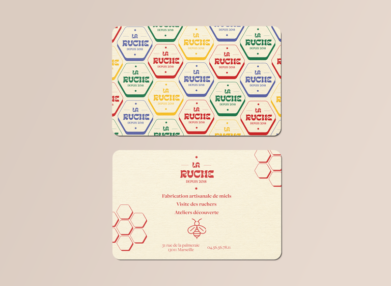 Carte de visite "La ruche"