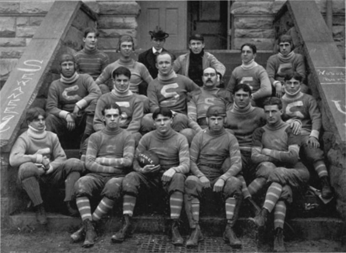 1899 Associaiation Football Rugby Uniforms
