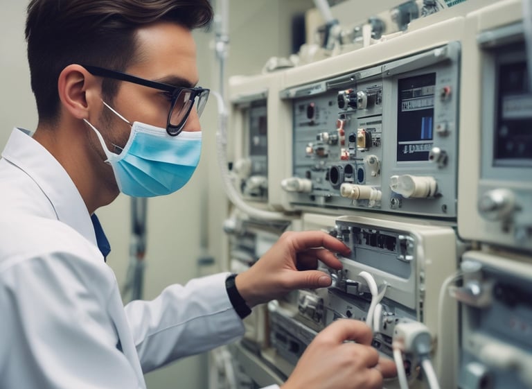 blue and white plastic bottle