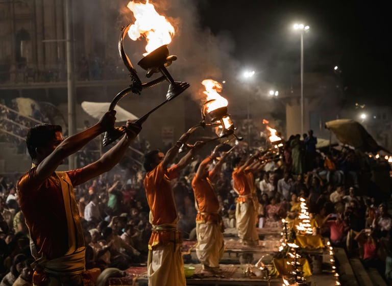 Dashashwamedh Ghat Ganga Aarti View