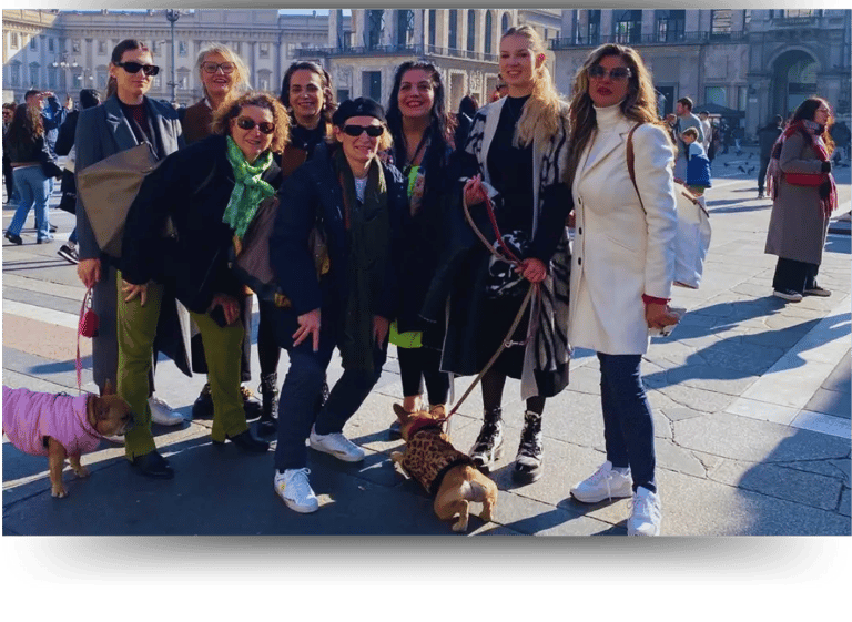 Team Barbara Ferraris a Milano