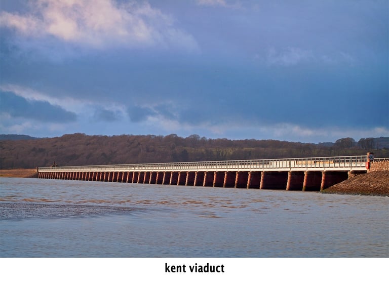kent viaduct railway line spanning water