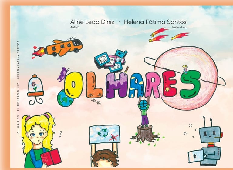 Capa livro Olhares