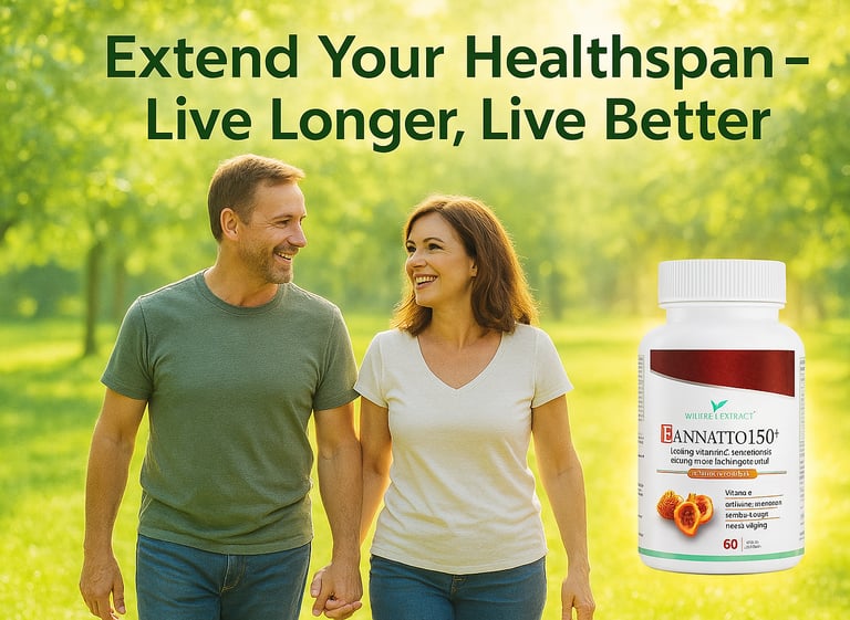 Extend your healthspan, live longer, live better