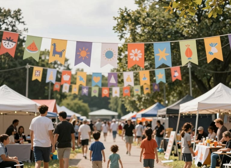 Audience smiling and clapping during a hilarious improv scene at Able Theatre.