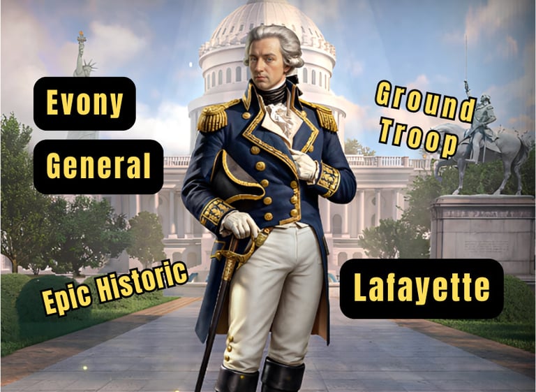 Evony General Lafayette