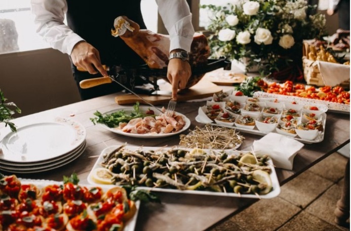 Delicatessen en catering de lujo.
