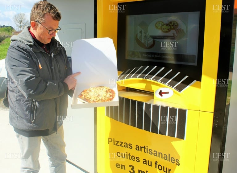 Distributeur Automatique de Pizza Dommartin les Toul