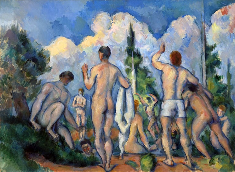 Baigneurs by Paul Cézanne