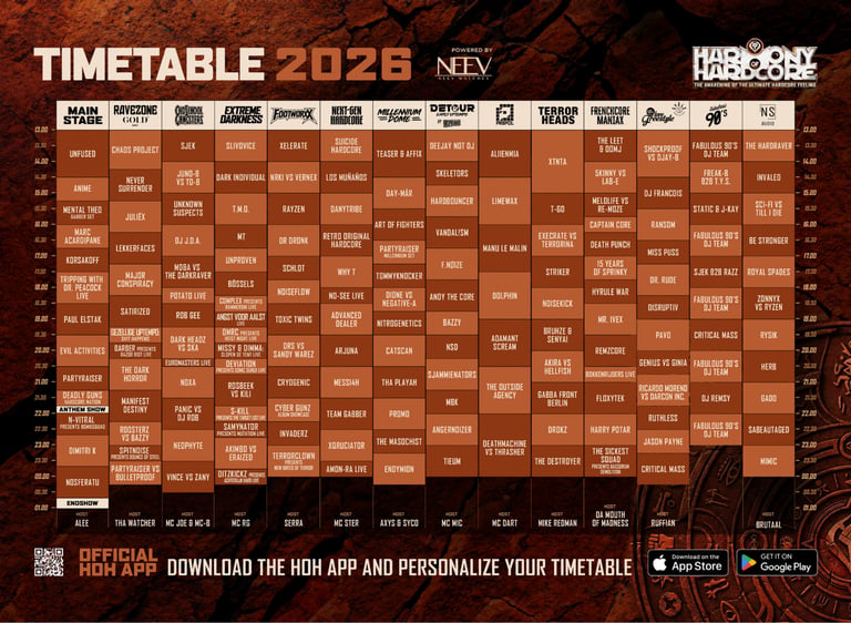 Timetable