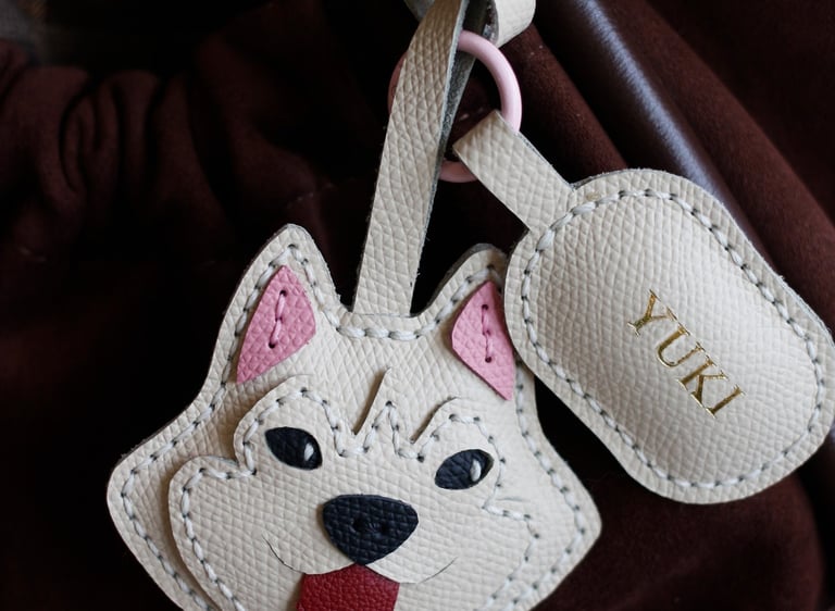 how to order custom pet bag charms