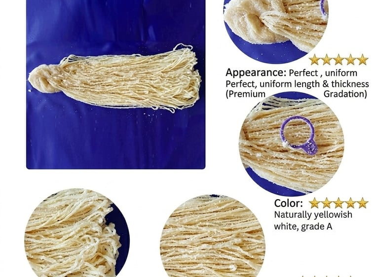 Premium salted natural sheep sausage casings has been explained about the qualty at fivestarcasing.