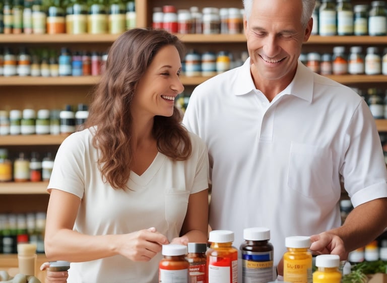 Close-up of futuristic nanorobots working at microscopic level inside the human body.