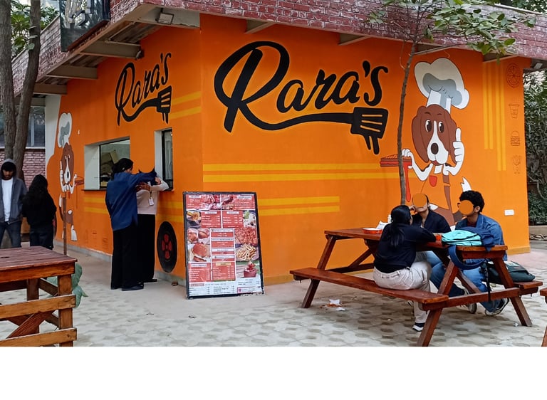 Canteen Wall painting in Noida