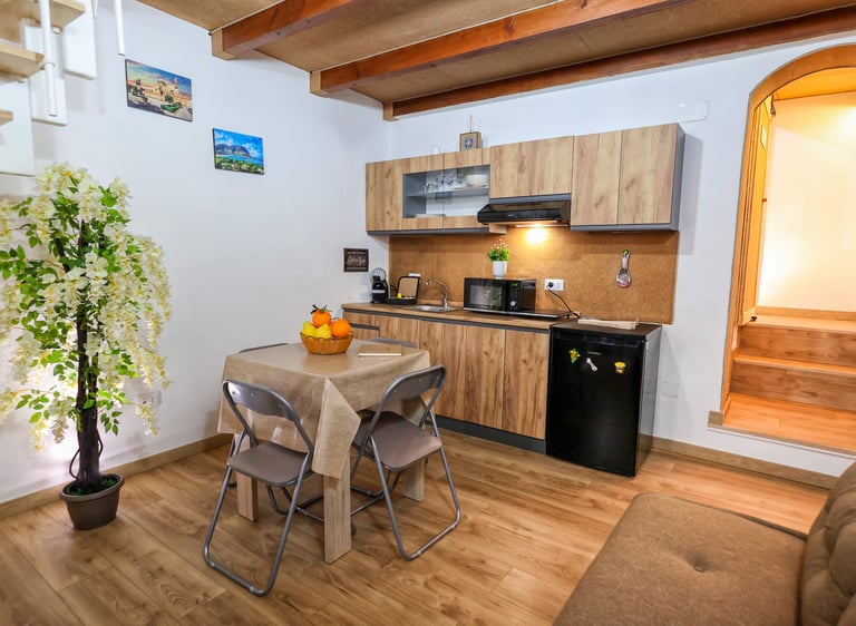 cucina la casa di sughero
