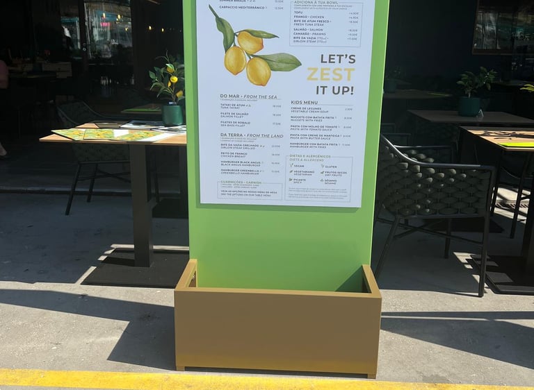 Expositor exterior Lemon Drops